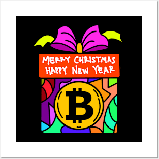 fun bitcoins Posters and Art